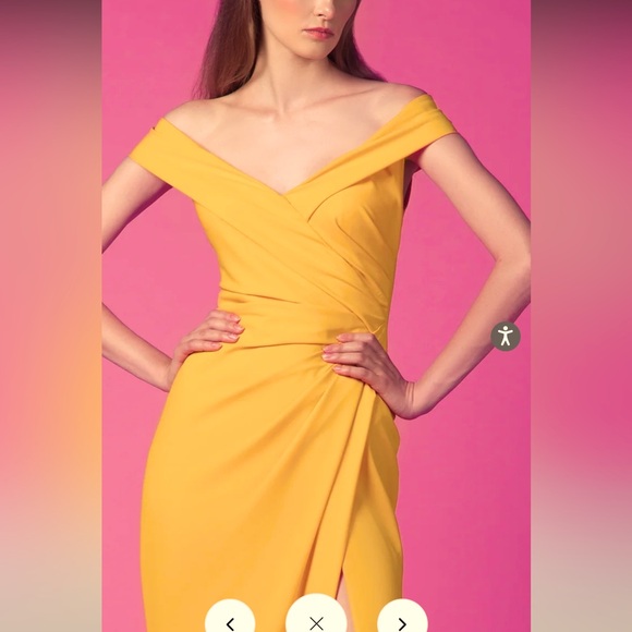 Exquisite long Dress by Edition Gemy Maalouf Worn Once in Excellent Condition - Picture 5 of 12